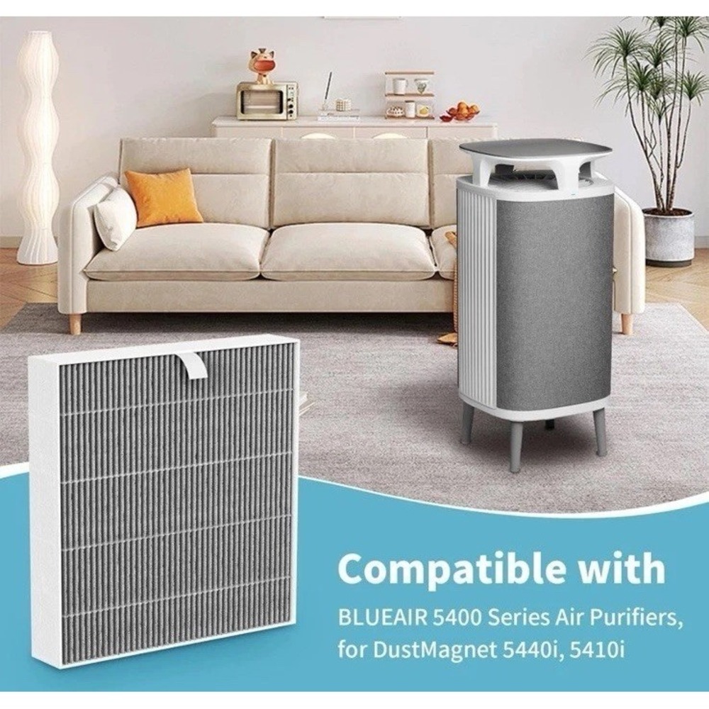 2-Pack 5400 Series Replacement Filter Compatible with BLUEAIR Dustmagnet‎ 5440I,